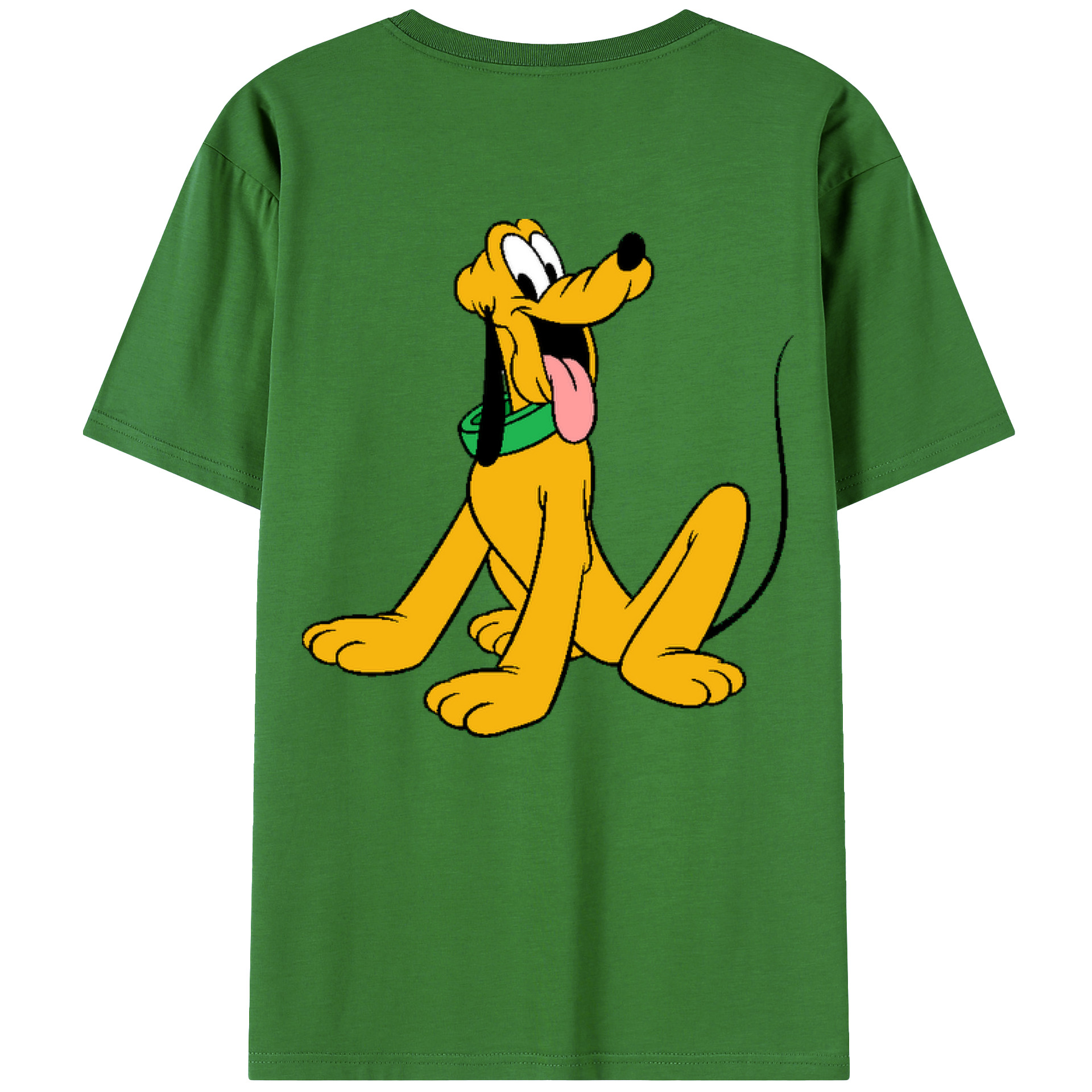 （画像用） ミッキーマウス Mickey Mouse レディース半袖Tシャツ(バックプリント)